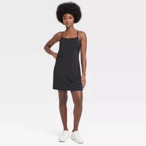 Women's All in Motion Size S Black Flex Strappy Active Dress